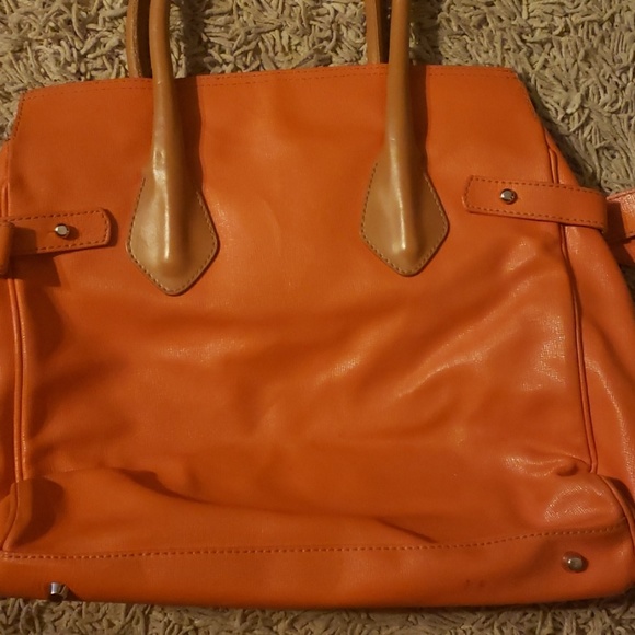 COPY - Roberta Gandolfi Orange purse - Picture 7 of 8